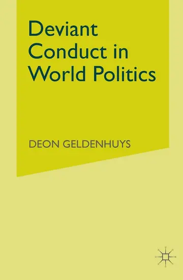 Cover of Deviant Conduct in World Politics