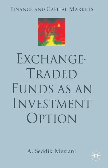Cover of Exchange Traded Funds as an Investment Option