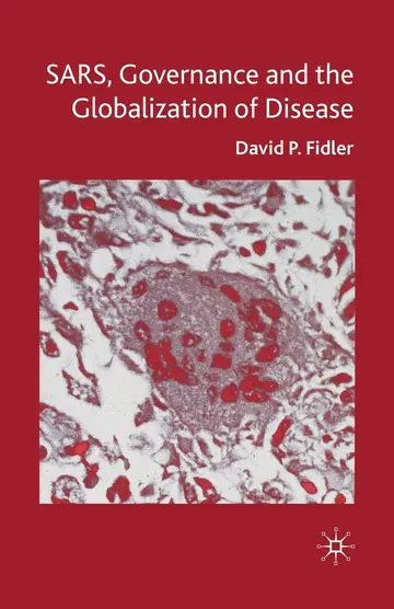 Cover of SARS, Governance and the Globalization of Disease