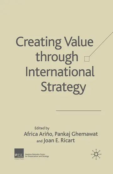 Cover of Creating Value through International Strategy