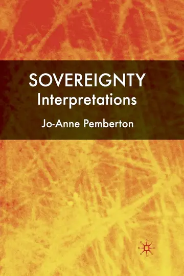 Cover of Sovereignty