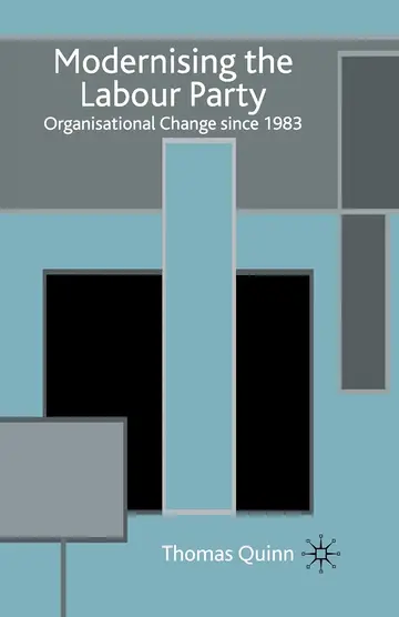 Cover of Modernising the Labour Party