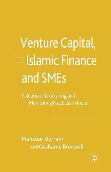 Cover of Venture Capital, Islamic Finance and Smes