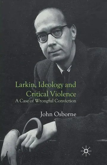 Cover of Larkin, Ideology and Critical Violence