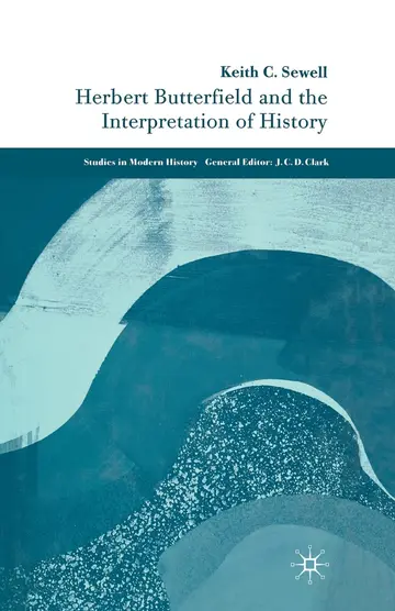 Cover of Herbert Butterfield and the Interpretation of History