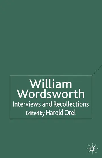 Cover of William Wordsworth