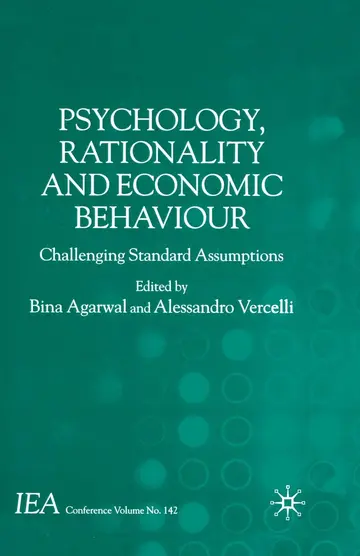 Cover of Psychology, Rationality and Economic Behaviour