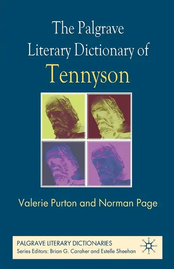 Cover of The Palgrave Literary Dictionary of Tennyson