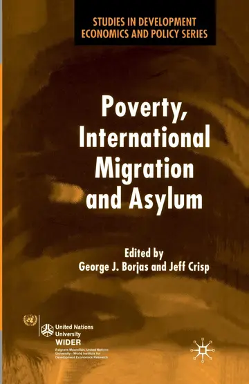 Cover of Poverty, International Migration and Asylum
