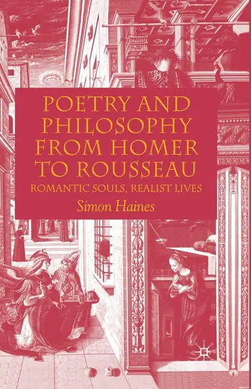 Cover of Poetry and Philosophy from Homer to Rousseau