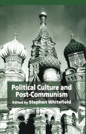 Cover of Political Culture and Post-communism