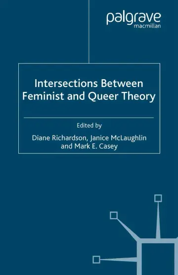 Cover of Intersections between Feminist and Queer Theory