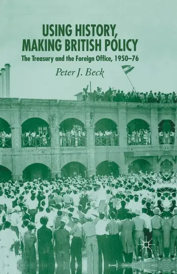 Cover of Using History, Making British Policy