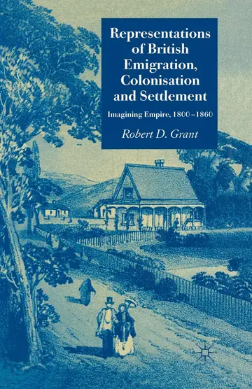 Cover of Representations of British Emigration, Colonisation and Settlement