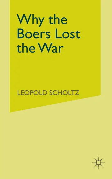 Cover of Why the Boers Lost the War