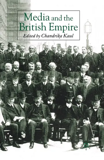 Cover of Media and the British Empire