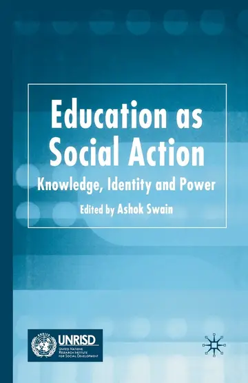 Cover of Education as Social Action