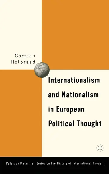 Cover of Internationalism and Nationalism in European Political Thought
