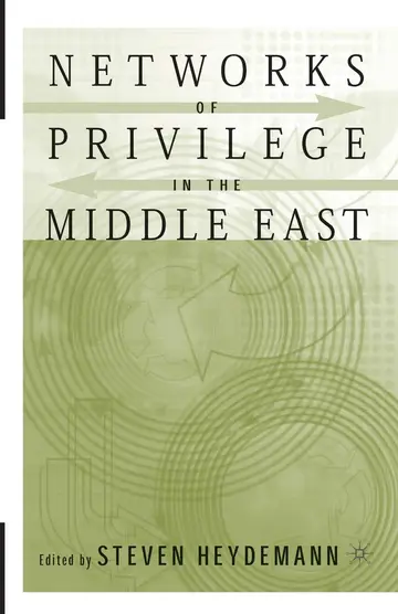 Cover of Networks of Privilege in the Middle East