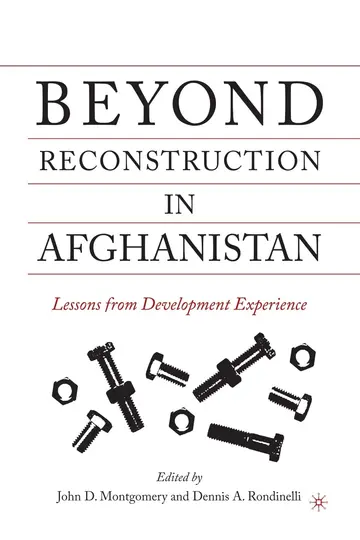 Cover of Beyond Reconstruction in Afghanistan