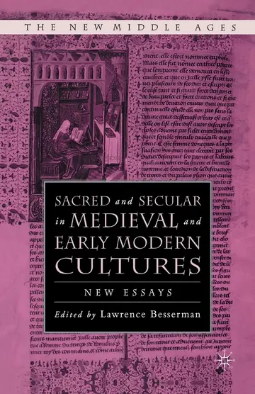 Cover of Sacred and Secular in Medieval and Early Modern Cultures