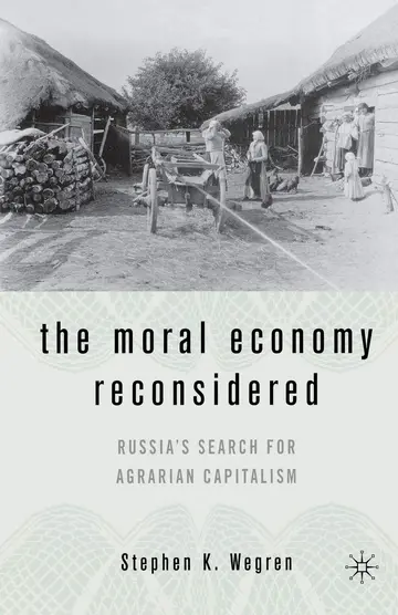 Cover of The Moral Economy Reconsidered