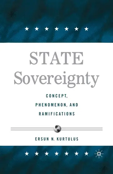 Cover of State Sovereignty