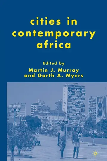 Cover of Cities in Contemporary Africa