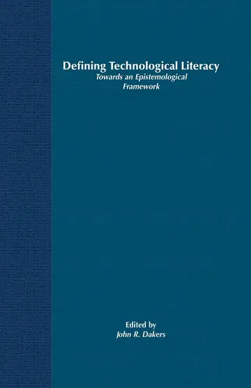 Cover of Defining Technological Literacy
