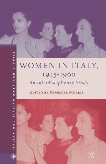 Cover of Women in Italy, 1945–1960