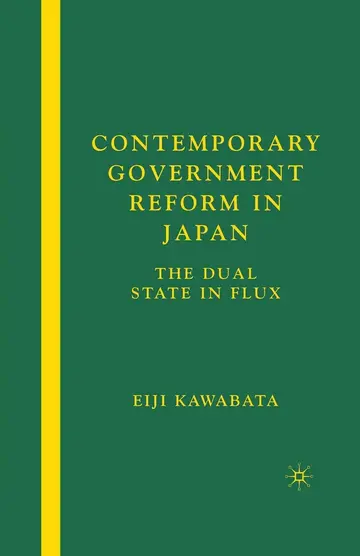 Cover of Contemporary Government Reform in Japan