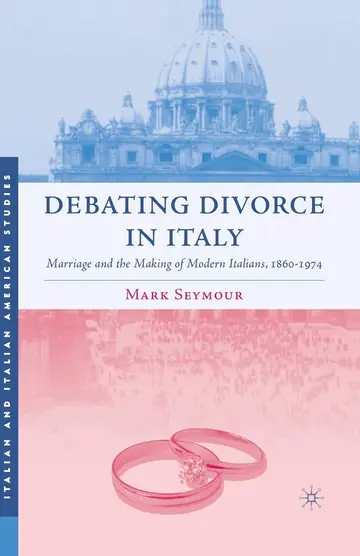 Cover of Debating Divorce in Italy
