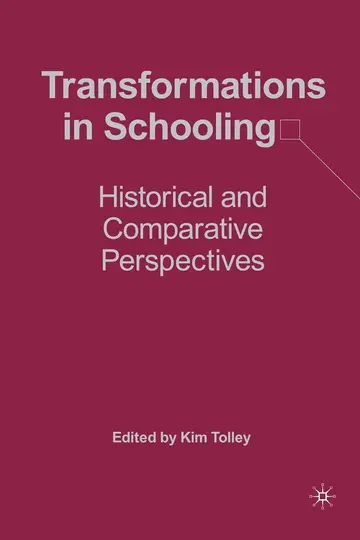 Cover of Transformations in Schooling