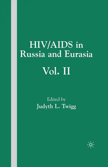 Cover of HIV/AIDS in Russia and Eurasia, Volume II