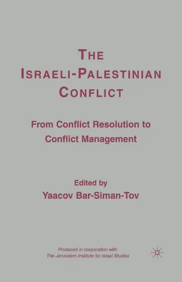 Cover of The Israeli-Palestinian Conflict