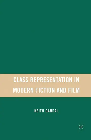 Cover of Class Representation in Modern Fiction and Film
