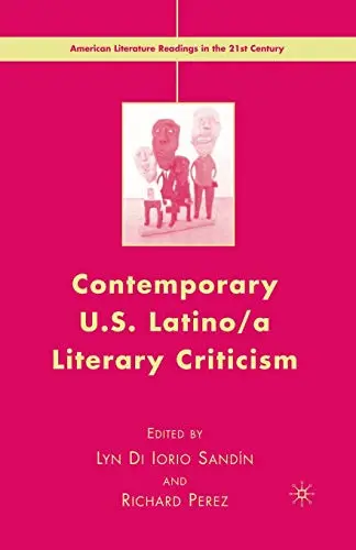 Cover of Contemporary U.s. Latino/ a Literary Criticism