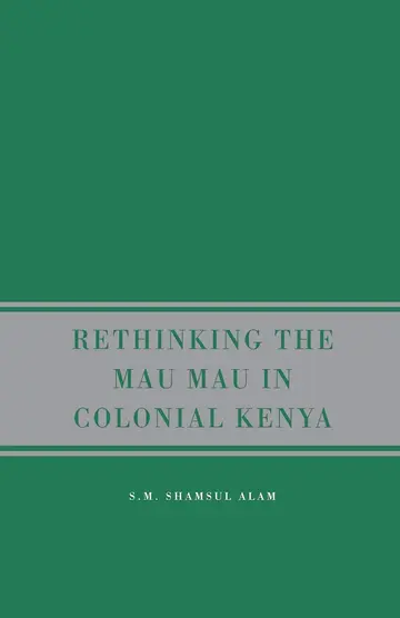 Cover of Rethinking the Mau Mau in Colonial Kenya