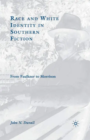 Cover of Race and White Identity in Southern Fiction