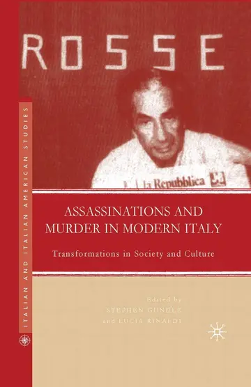 Cover of Assassinations and Murder in Modern Italy