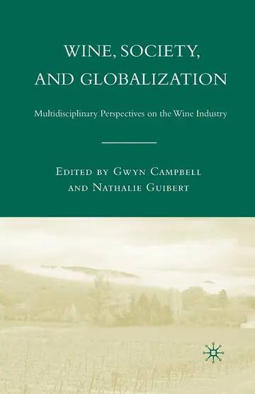 Cover of Wine, Society, and Globalization