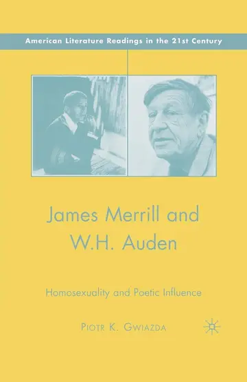 Cover of James Merrill and W.h. Auden