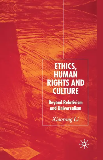 Cover of Ethics, Human Rights and Culture