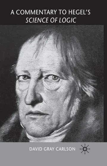 Cover of A Commentary to Hegel’s Science of Logic
