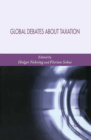 Cover of Global Debates About Taxation