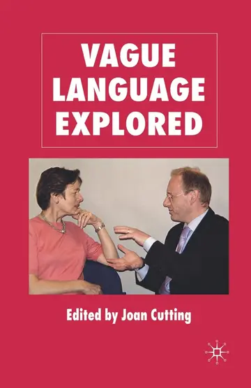 Cover of Vague Language Explored