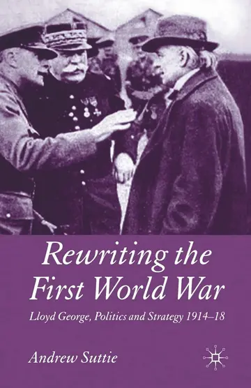Cover of Rewriting the First World War