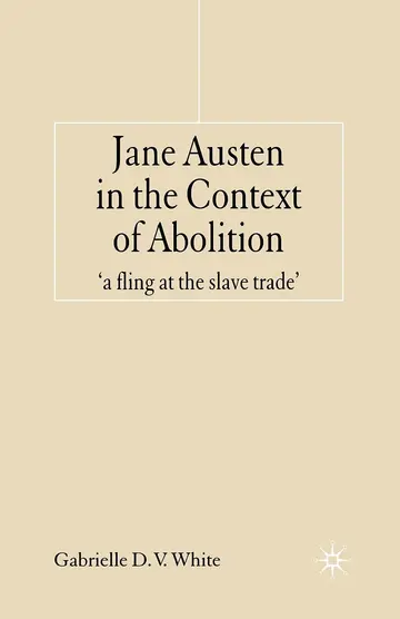 Cover of Jane Austen in the Context of Abolition