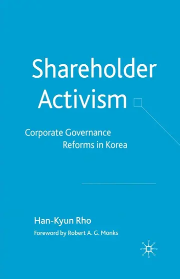 Cover of Shareholder Activism
