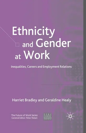 Cover of Ethnicity and Gender at Work